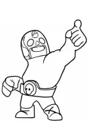 Brawl Stars kleurplaat 15